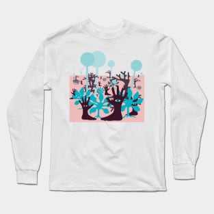 The forest of hands and feet Long Sleeve T-Shirt